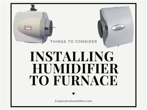 How to Install a Humidifier to Your Furnace - EvaporativeHumidifiers.com