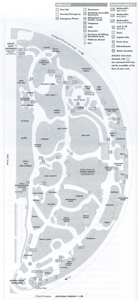 Philadelphia Zoo Map ~ news word