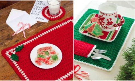 The Best Christmas Placemat and Place Mats with Pockets | Your Crochet