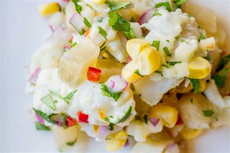 Halibut Ceviche with Yacon Root - Marx Foods Blog