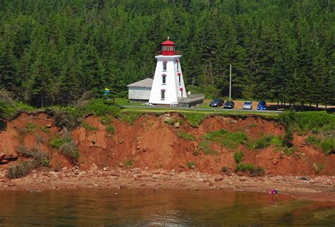 Cape Bear Light Lighthouse in Murray River, PE, Canada - lighthouse ...