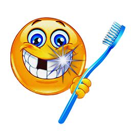 Emoji Smileys Brushing Their Teeth - Download for free or copy and ...