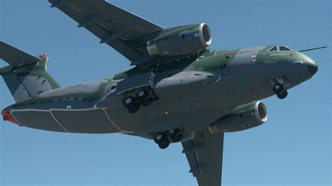 Embraer KC-390 Military Transport First Flight – AINtv - YouTube