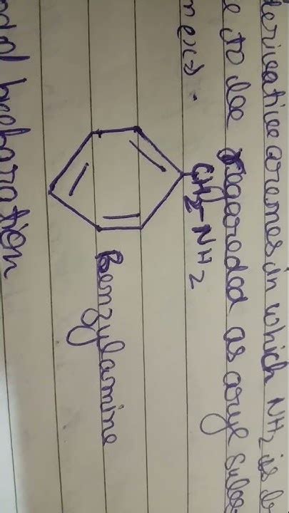 Benzylamine structure - YouTube