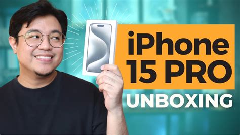 iPhone 15 Pro Unboxing - USB-C CONFIRMED!!!! Accessories, Price and ...