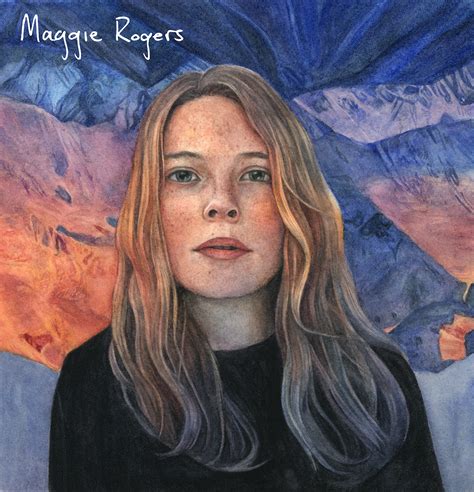 Maggie Rogers album cover illustration on Behance