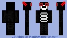 The demon with big eyes Minecraft Skin