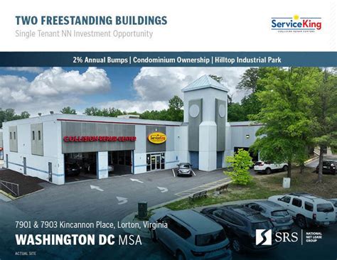 Lorton, VA (Washington DC MSA) - Service King Collision Repair Center Property & Listing Details ...