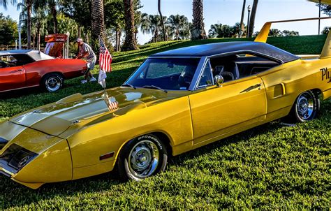 Wallpaper yellow, Plymouth, Plymouth Superbird, 1970 Plymouth Road ...