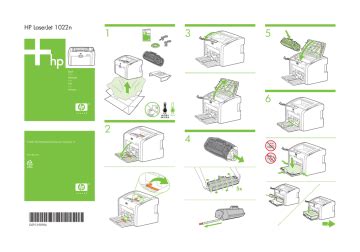 LaserJet 1022 Printer series | User manual | HP LaserJet 1022n - Start | Manualzz