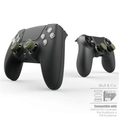 Skin Grip Thumbsticks for PS5 Controller Revealed on Skull & Co. PS4 ...