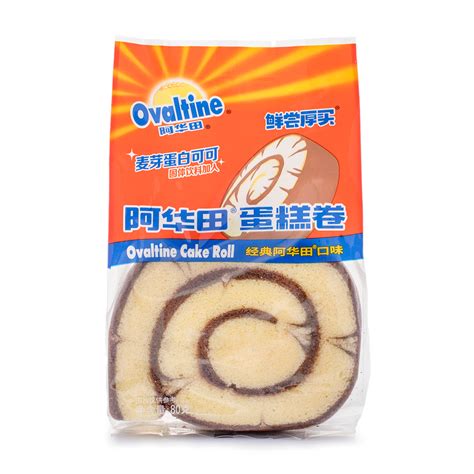 Ovaltine Cake Roll 1 count | Cake roll, Ovaltine, Bakery cakes