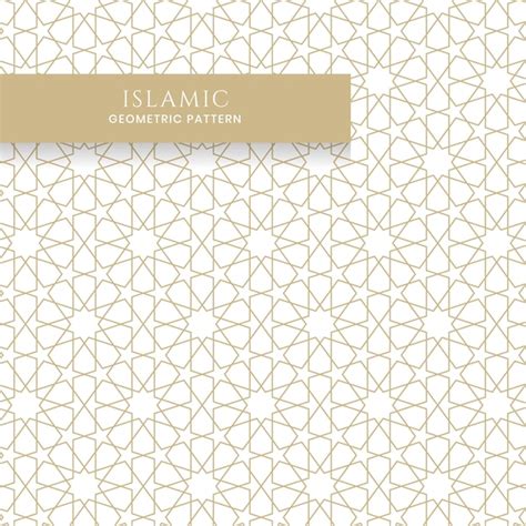 Premium Vector | Islamic Arabic Seamless Geometric Pattern