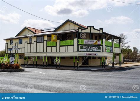 Inglewood, Queensland, Hotel Editorial Image - Image of australia, pediment: 169705995