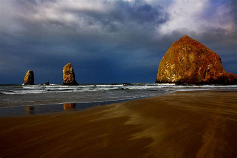 Haystack Rock, II by coulombic on DeviantArt