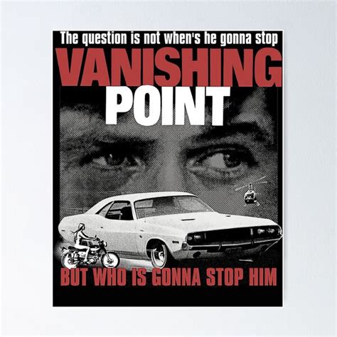 "Vanishing Point" Poster for Sale by olnickespeyi | Redbubble