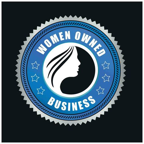 Women Owned Logo. Women Owned vector logo design. Women Owned business ...