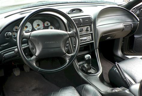 Black 1995 Ford Mustang SVT Cobra Coupe - MustangAttitude.com Photo Detail