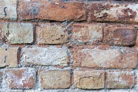 Background with the Image of a Brick Wall, Exterior, Rustic Stock Photo ...