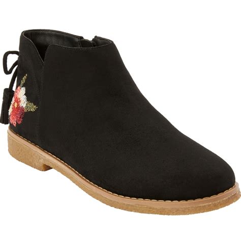 Comfortview - Comfortview Women's Wide Width The Sienna Bootie ...