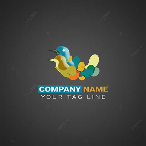 Bird Colorful Logo Design Template Download on Pngtree