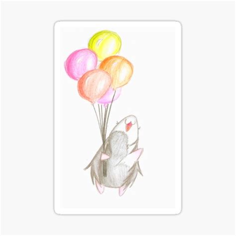 "Flying Guinea Pig" Sticker for Sale by DracoJane | Redbubble