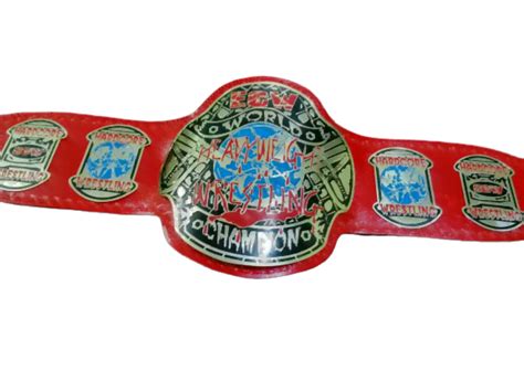 ECW World Heavyweight Wrestling Championship Belt Replica