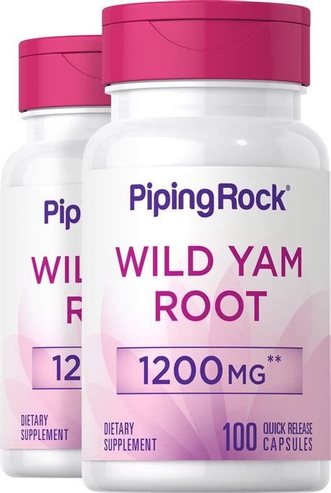 Wild Yam Supplements | Wild Yam Root Extract Benefits | PipingRock ...