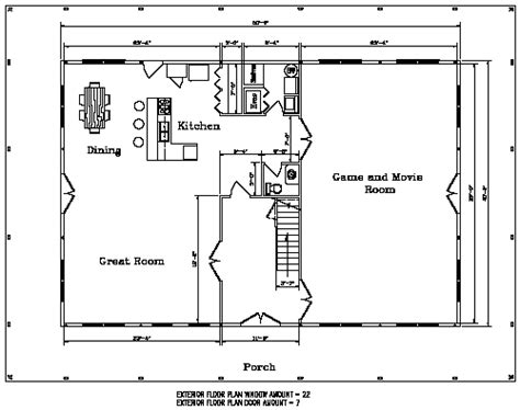 Pin on Kodiak Steel Homes Floor Plans