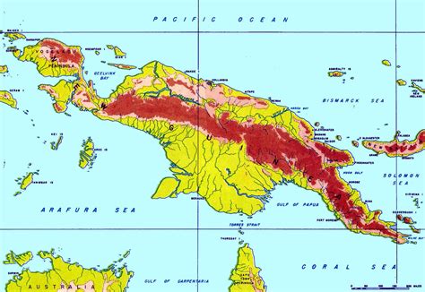 Papua New Guinea Maps