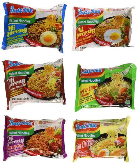 Buy Indomie Variety Pack - 1 Case (30 Bags) Online at desertcartSouth ...