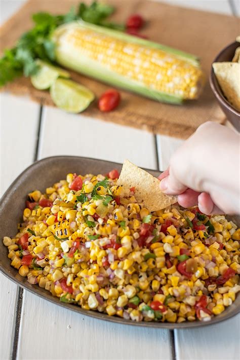 Quick & Easy Grilled Corn Salsa