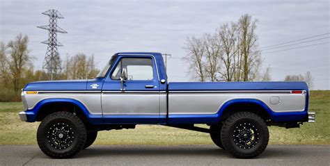 This 1977 Ford F-150 Ranger XLT Packs a Four-Barrel Carbureted 351 ...