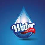 Water Drop and Water Flow vector icon. Business sign for Natural source or Mineral Water Stock ...