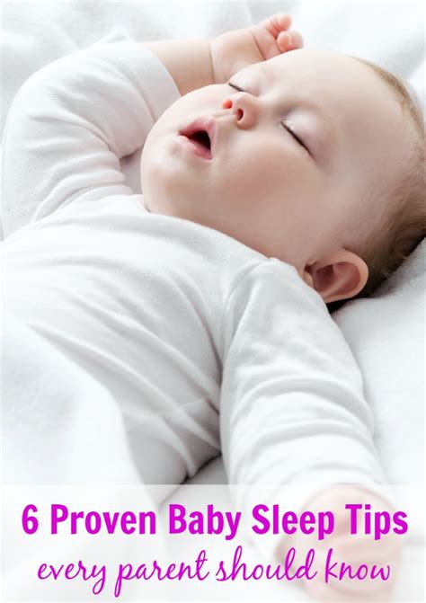 6 Proven Baby Sleep Tips Every Parent Should Know - PICK ANY TWO