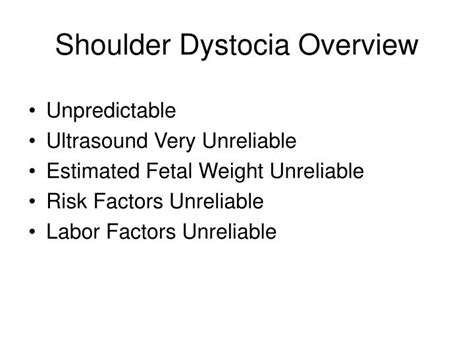 PPT - Shoulder Dystocia Presentation PowerPoint Presentation - ID:427168