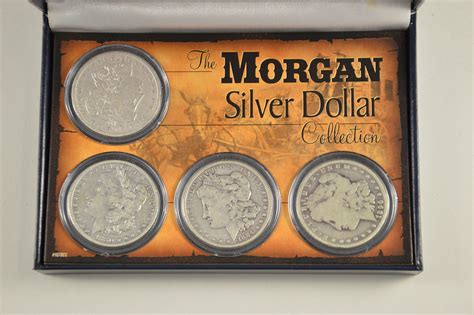 SILVER Coin Set The Morgan Silver Dollar Collection Historic US Collection - Includes SILVER ...