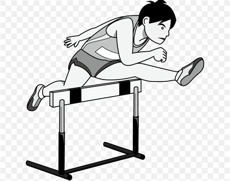 Track And Field Hurdles Clipart Free