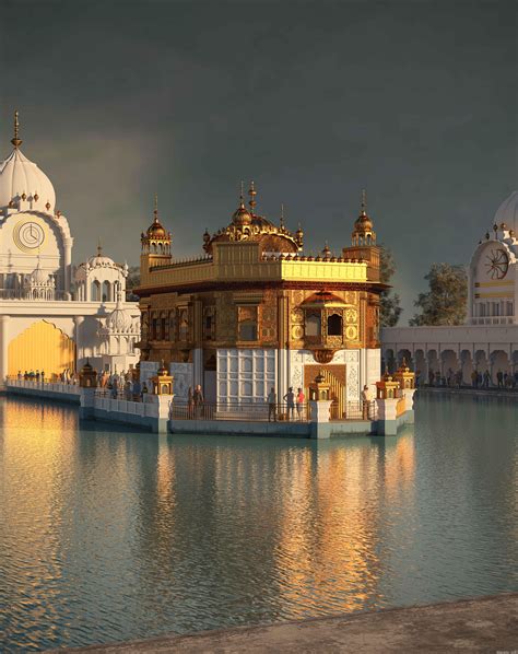 Golden Temple - 3d artist Praveen Nayak - Hum3D