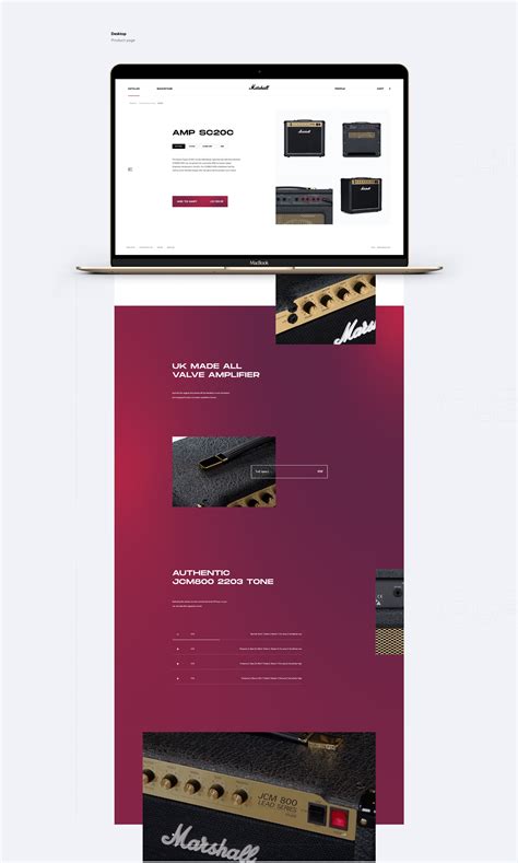 Marshall Amplification :: Behance