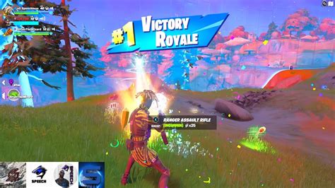 Getting A Victory Royale With The Bytes Skin (Fortnite Battle Royale) - YouTube