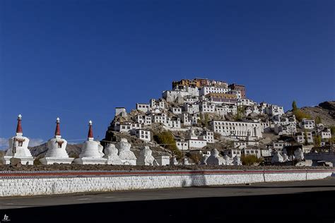 Thiksey Monastery | Thiksey Monastery The sky wasn’t clear t… | Flickr