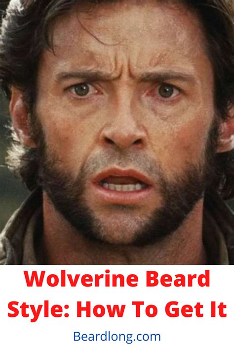 Hugh Jackman is the man sporting the Wolverine beard style in X-Men ...