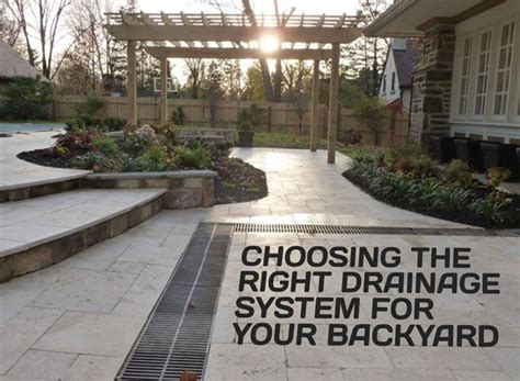 4 Best Types of Backyard Drainage Systems - Slot Drain