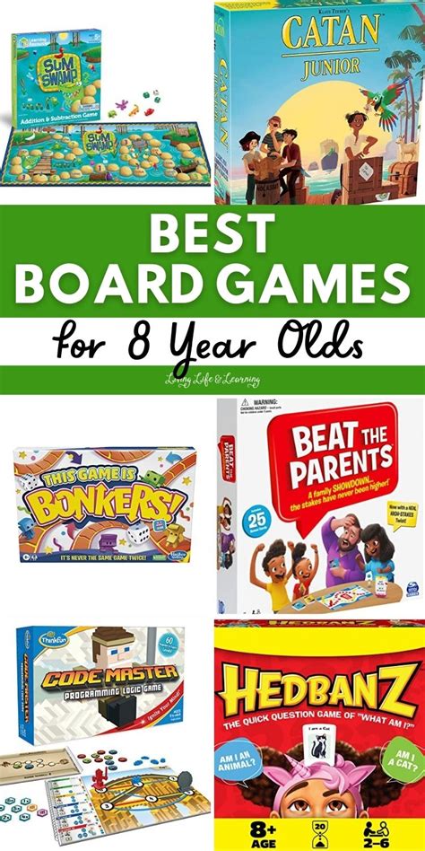 Best Board Games for 8 Year Olds