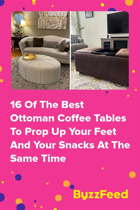 the best ottoman coffee tables to prop up your feet and your snacks at the same time