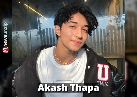 Who is Akash Thapa? Wiki, Biography, Age, Height, Parents, Girlfriend, Family, Net Worth & More