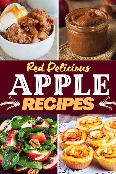 17 Red Delicious Apple Recipes From Dinner to Dessert - Insanely Good