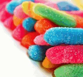 sour worms rainbow gif | WiffleGif