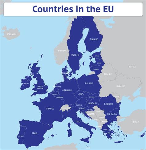 Editable vector map of EU countries 2013 - Maproom